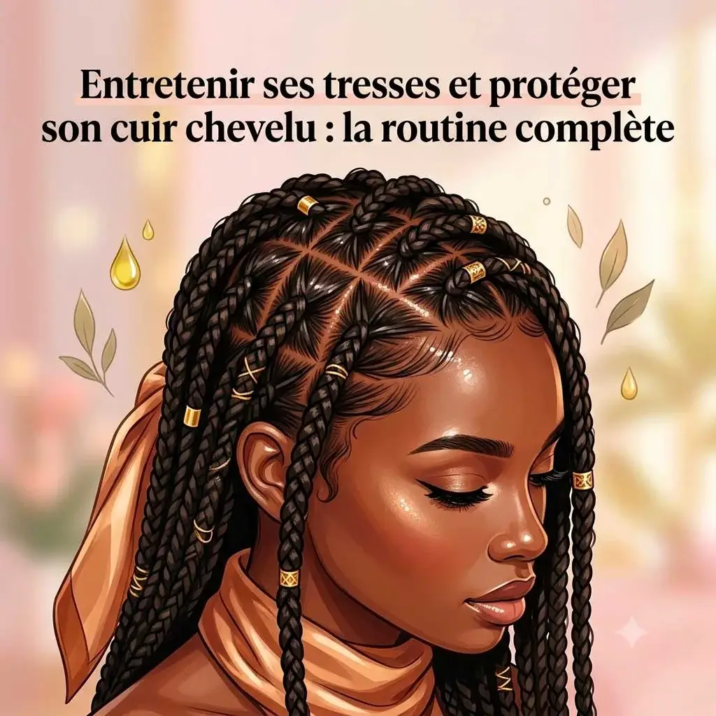 Entretenir ses tresses : routine hydratation et soin du cuir chevelu